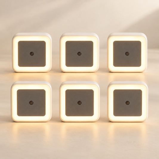 Warm Glow Sensor Night Lights · 6 Pack — product view